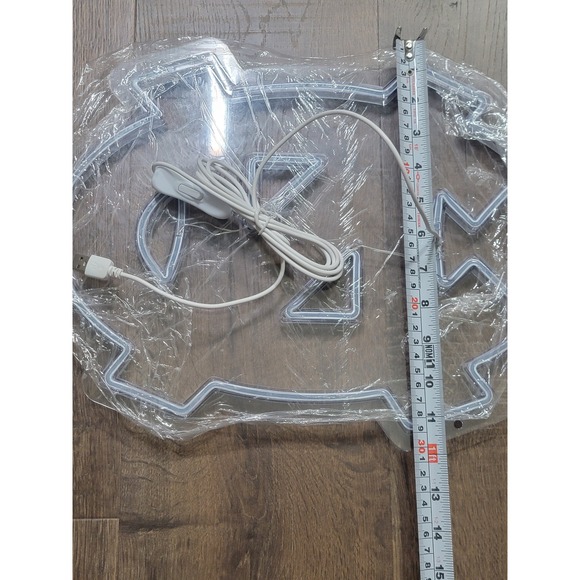 University of North Carolina UNC Tar Heels Neon LED Sign‎ Light USB Powered - Picture 2 of 3